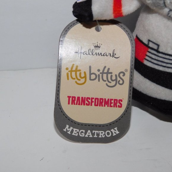 Limited Edition Hallmark Itty Bittys 5" Plush Transformers MEGATRON New w Tag - Picture 2 of 3